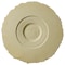 Ekena Millwork Marseille Ceiling Medallion (Fits Canopies up to 7 3/8"), 21"OD x 2"P, Primed White CM21MA - alternate 2